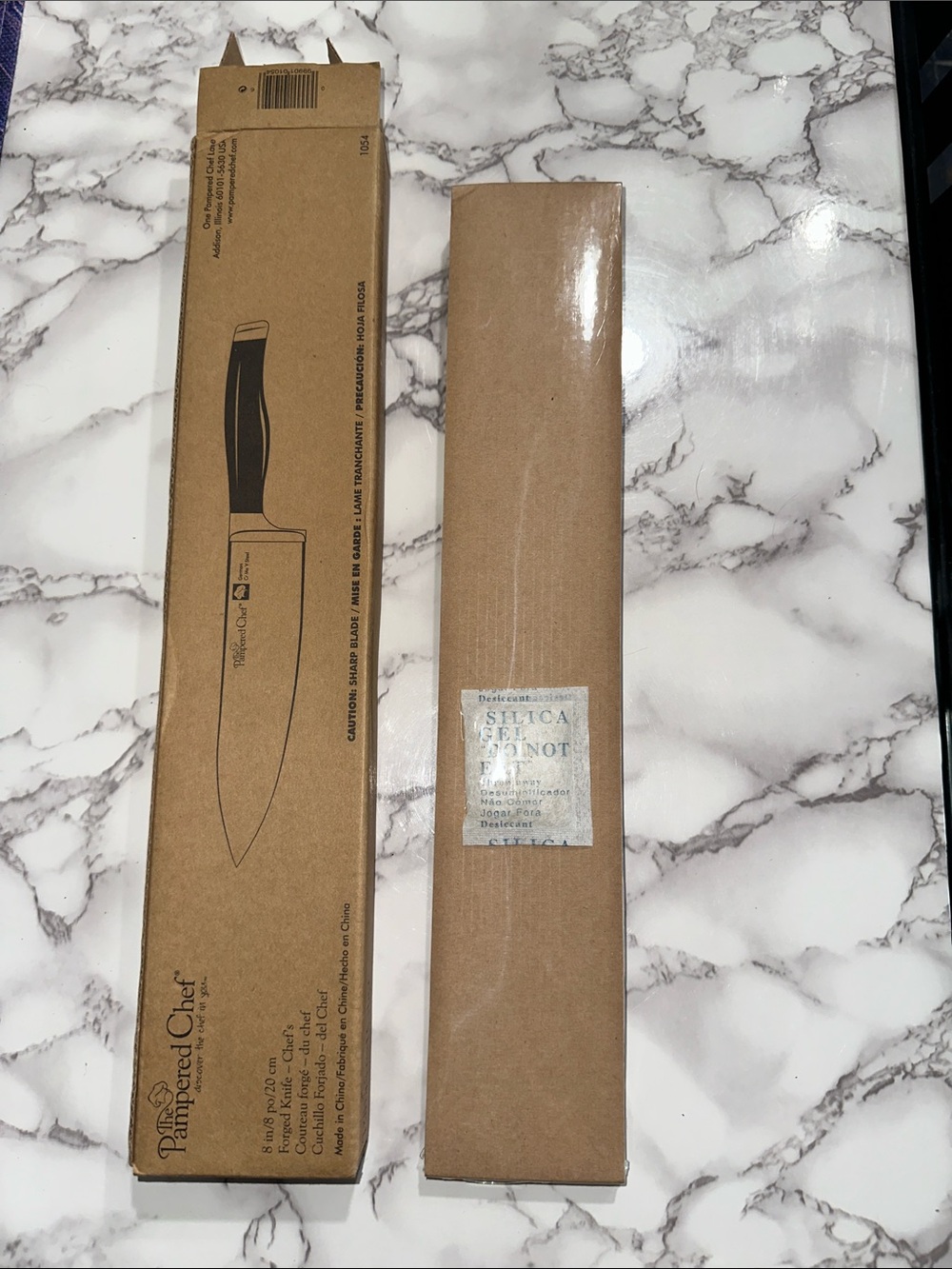The Pampered chef 8 in forged knife πͺ chefs New - Picture 3 of 5